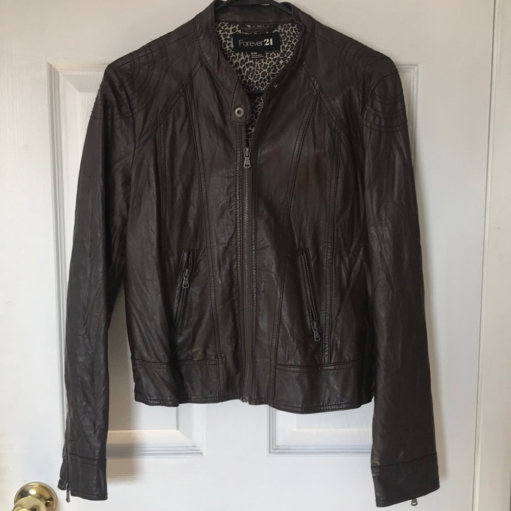 Dark brown jacket